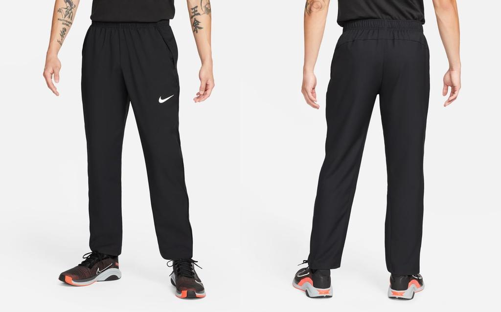 Nike Woven Jacket and Pants Size for and the Gym Men's Dri-Fit Set, L, Black, DM6620/DM6627, Training, Fitness,