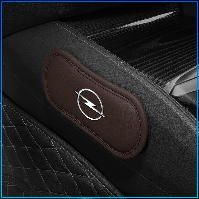 1Pcs Car Interior Leg Knee Rest Pads Leather Cushion Car Styling For Opel Astra H G J Insignia Mokka Zafira Corsa Vectra B C D