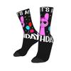 Stylish Women Men Crew Socks Brightney Cartoon Merch Comfortable Dandy's World  Breathable Stockings