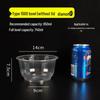 Disposable Plastic Takeaway Bowls