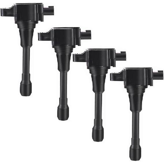 Ignition Coil Pack Compatible with Infiniti Nissan FX50 M56 Altima Cube Rogue Sentra Tiida Versa X-Trail L4 1.6L 1.8L 2.0L 2.5L Replaces# UF549 C1696
