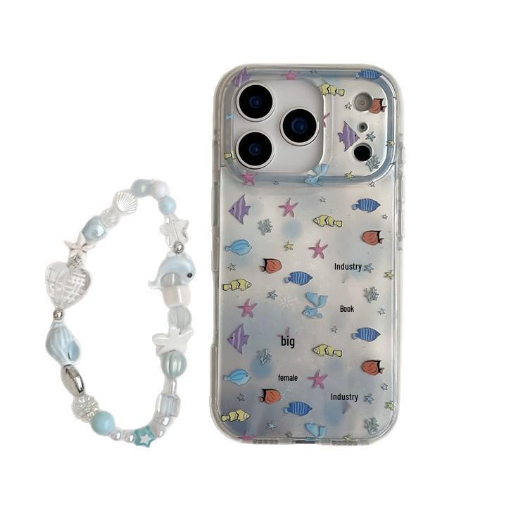 Underwater World Fish Chain Case for iPhone 17/16ProMax/15/14