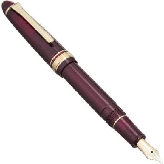 Sailor Profit Light Fountain Pen GT Shining Red Medium Fine Nib 11-1038-330