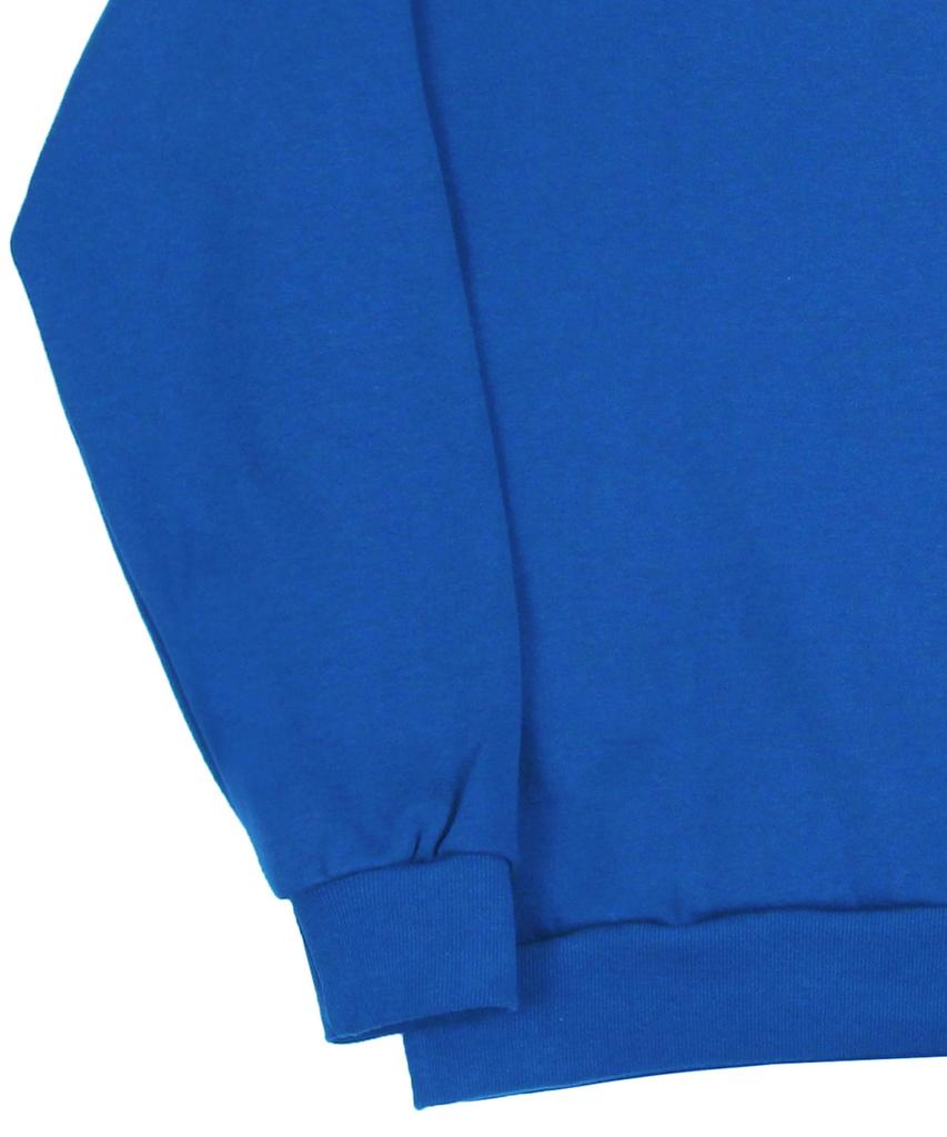 GRAVER [Unisex] Flowerboard Smile Sweatshirt_Cobalt Blue