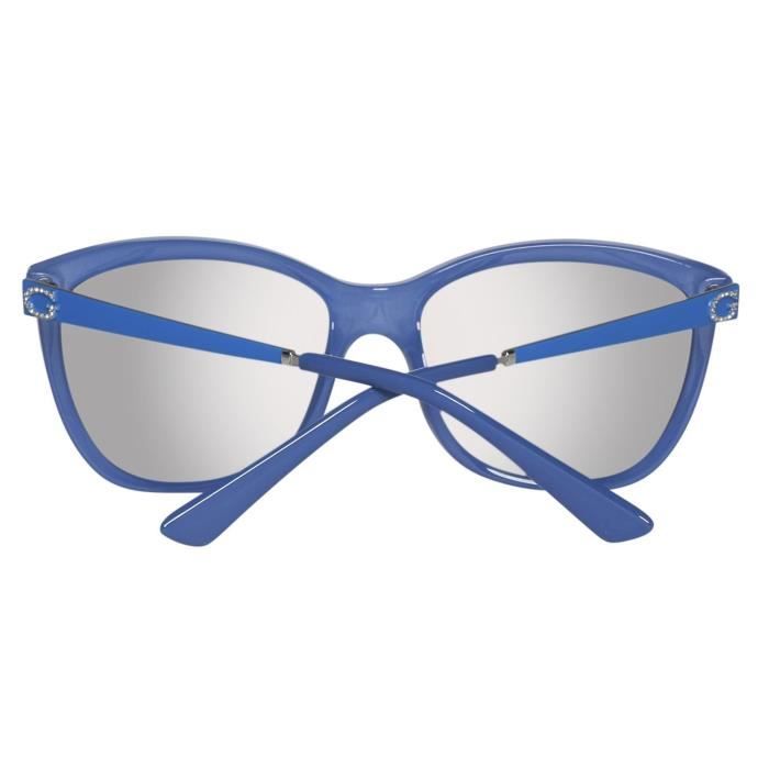 Lunettes de soleil - GUESS - Acetate Soft Cat-Eye Square - Noir - 58 mm - Tendance