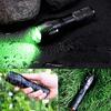 WINDFIRE Green Light Tactical Flashlight, Powerful Green Flashlight, 1 Lighting Mode, Adjustable Zoom Handheld Light, IPX4 Waterproof, Pig Wolf Mint L