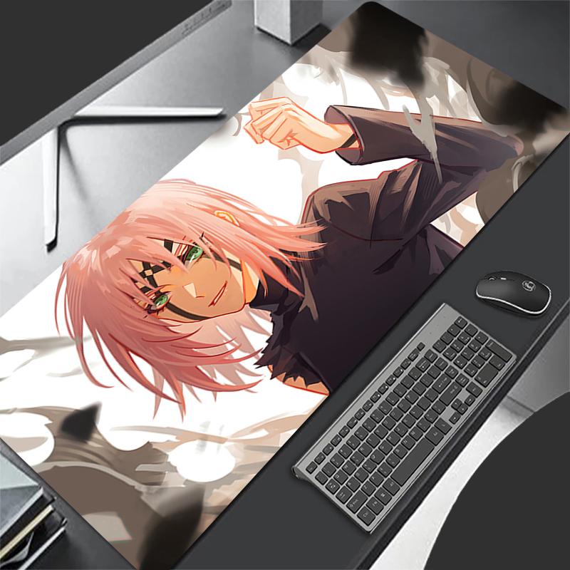 Computer Varmilo Keyboard Mouse Pad Anime Gaming Naruto Sakura Haruno Accessories Table Xxl Gamer Carpet Desk Mat Soft Mousepad