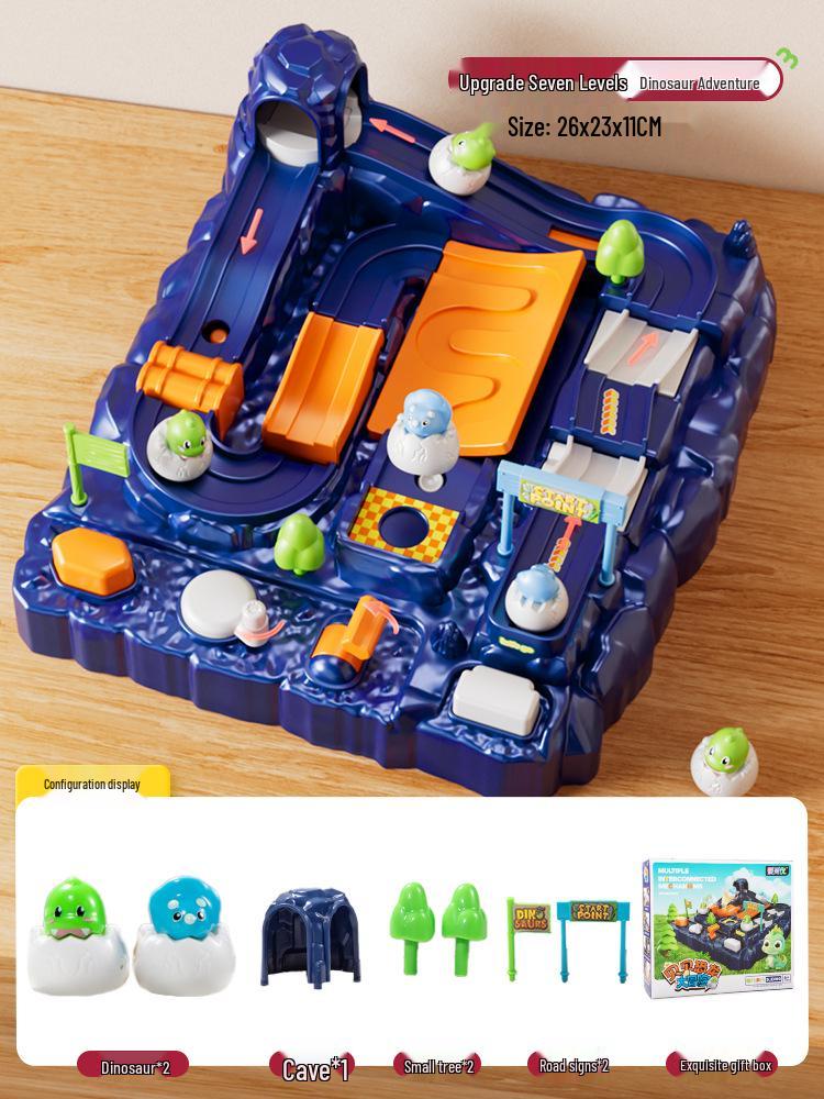 Jungle Adventure Rolling Ball Maze: Focus Training Toy for Kids