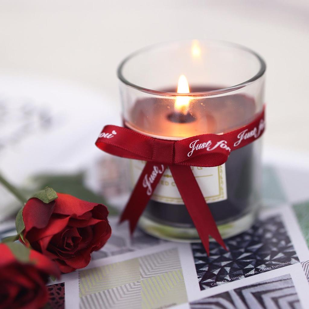 1cm Narrow Printed English Ribbon - Gift, Baking, and Florist Polyester Ribbon