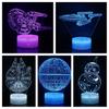 3d Illusion Star Wars Night Light Toy Led Night Lamp Room Decor Gift Birthday