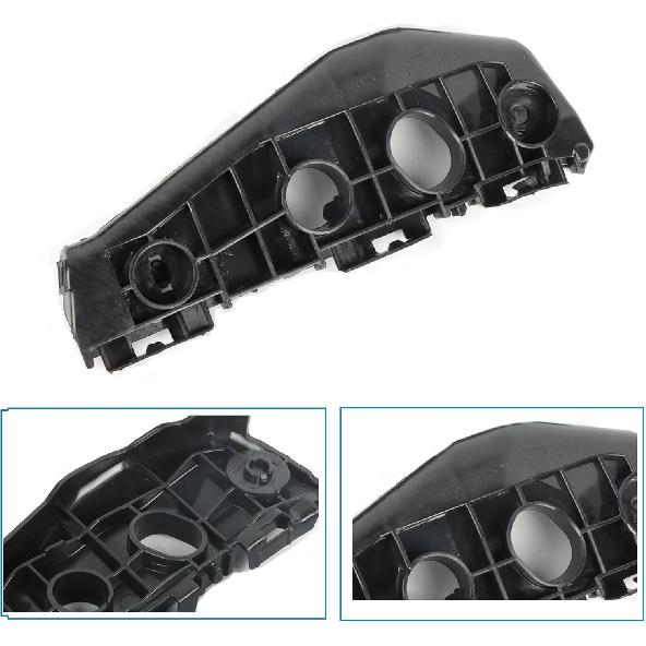 Front Bumper Bracket Set for Toyota Corolla 2009-2010 Left Driver and Right Passenger Side 52116-12390, 52115-12430, 52116-02110, 5211502130,