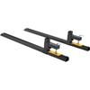 Clamp On Pallet Forks, 2000 Lbs Capacity Pallet Forks, 60" Tractor Bucket Forks, Heavy Duty Front Loader Attachment for Loader Bucket, Tractor, Skid
