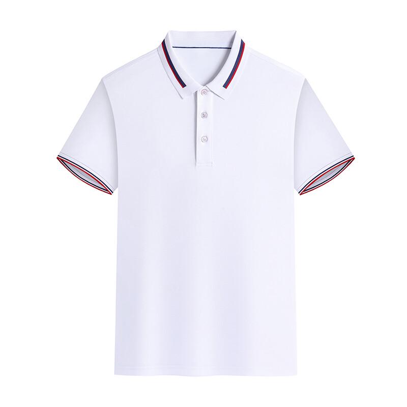 Zhi Nai Fashion Cotton Unisex Short Sleeve Polo Shirt M