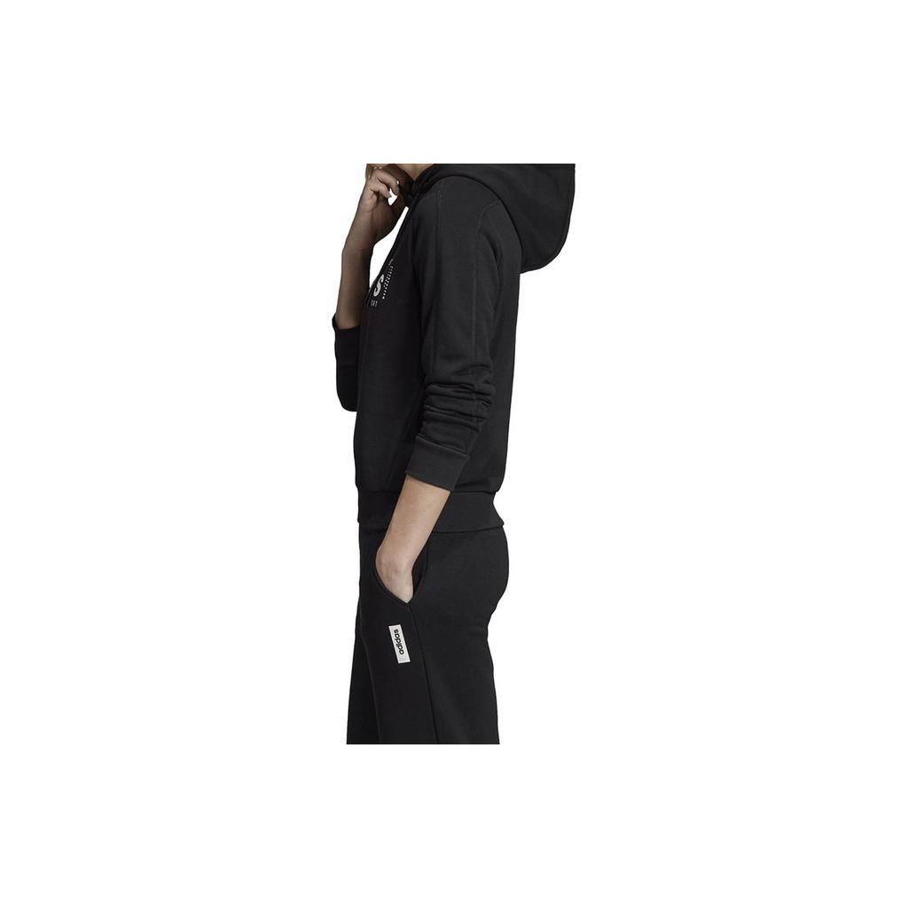 adidas Trainings-Komfort-Hoodie Damen Hoodies Schwarz EI4632