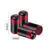CQY1  4Pcs Metal Carbon Fibe Wheel Tire Valve Dust Caps Auto Decor for AMG W140 W168 W169 W176 W177 GLS GLB EQC CLS SLK A200 GLK CLK