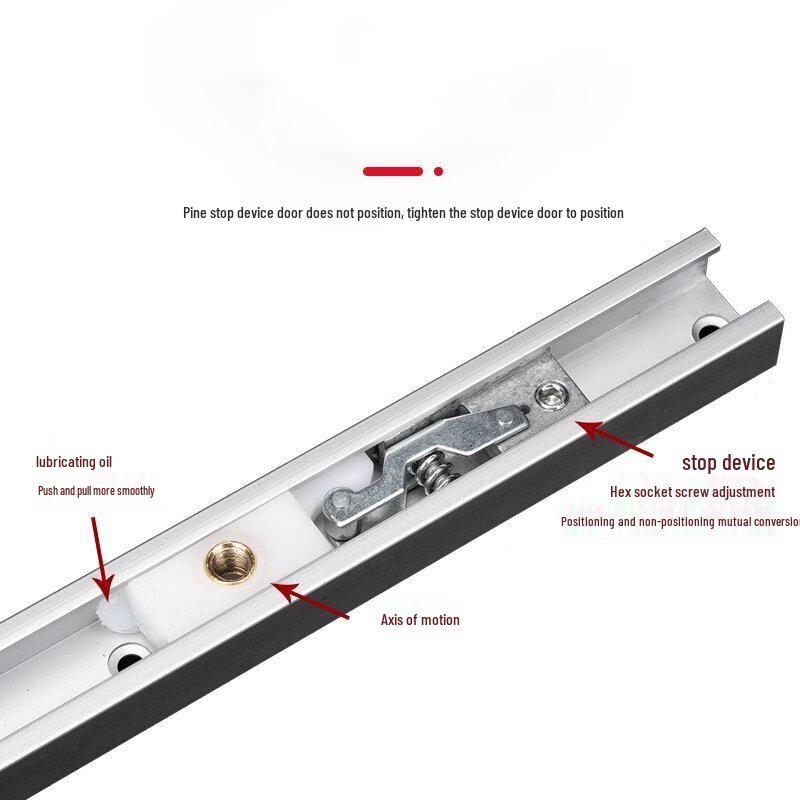 Shengbei Invisible Door Square Concealed Automatic Closer