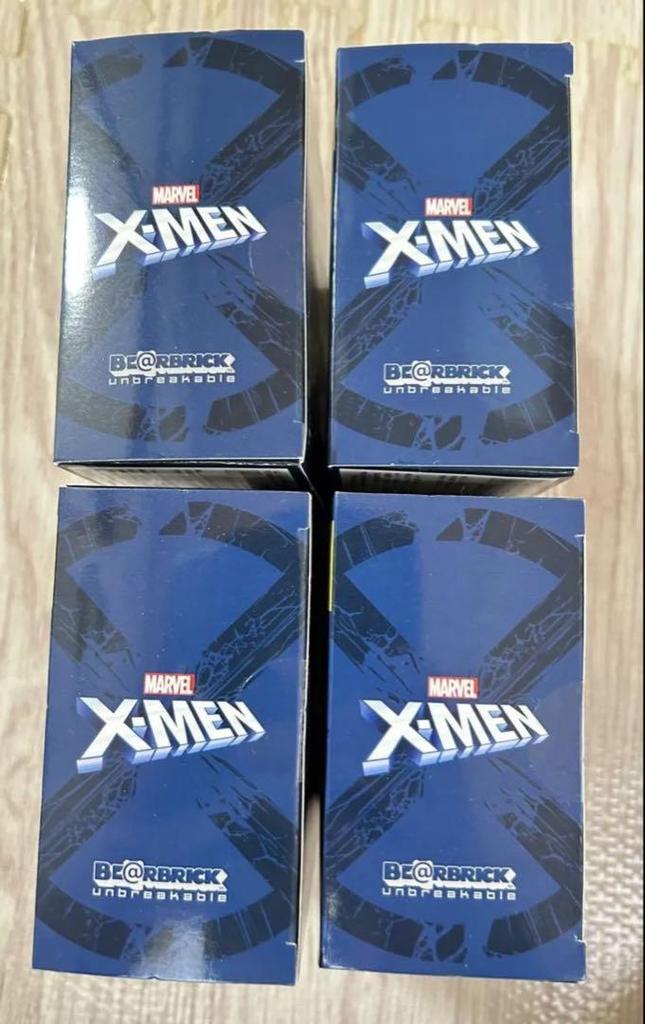 [BRUKT] Happy Lottery X-Men Bearbrick 8 Figurer BE@RBRICK