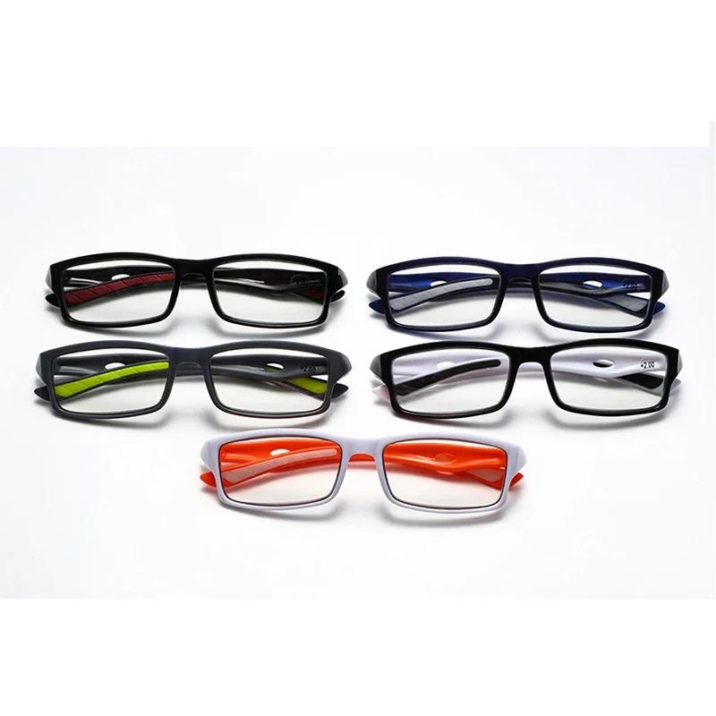 Progressive Multifocal Reading Glasses 3 In 1 Photochromic Outdoor Bifocal Sunglasses TR90 Sports Anti Blue Near Far Eyeglasses