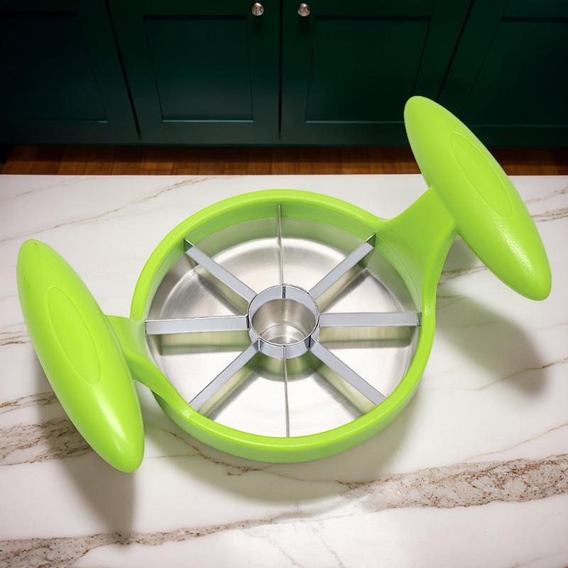 Fruit Wedger Stainless Steel Lightweight Pineapple Separator Non-Slip Grip Detachable Kitchen Gadget Manual Pear Divider For