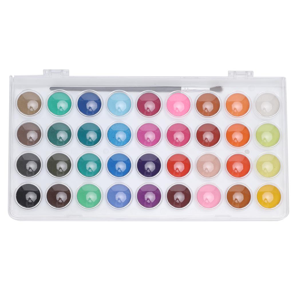 Set Vopsele Acuarelă 36 Culori Portabil Pigment Acuarelă Desen Artă Consumabile Vopsea