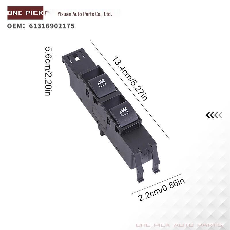 61316902175 Front Left Electric Window Switch Glass Lifter for BMW E46 Coupe