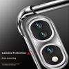 Kelleia Honor 90 Pro Phone Case, Honor 90 Pro Full Protection Shockproof TPU Airbag Soft Case/Protective Case, Transparent, 5.15 Inches