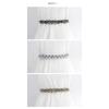 Meimeier Snap-button elastic waistband, women's decorative rhinestone-encrusted crystal embellished dress belt, versatile stretch skinny belt