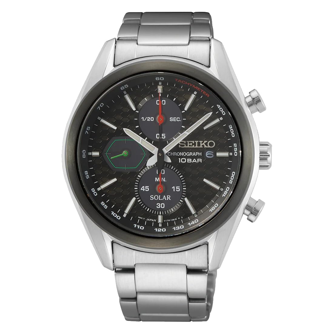 

SSC803P1 Seiko Solar Чорний Чоловічий Аналоговий Діловий Сонячний Міжнародна Доставка Seiko