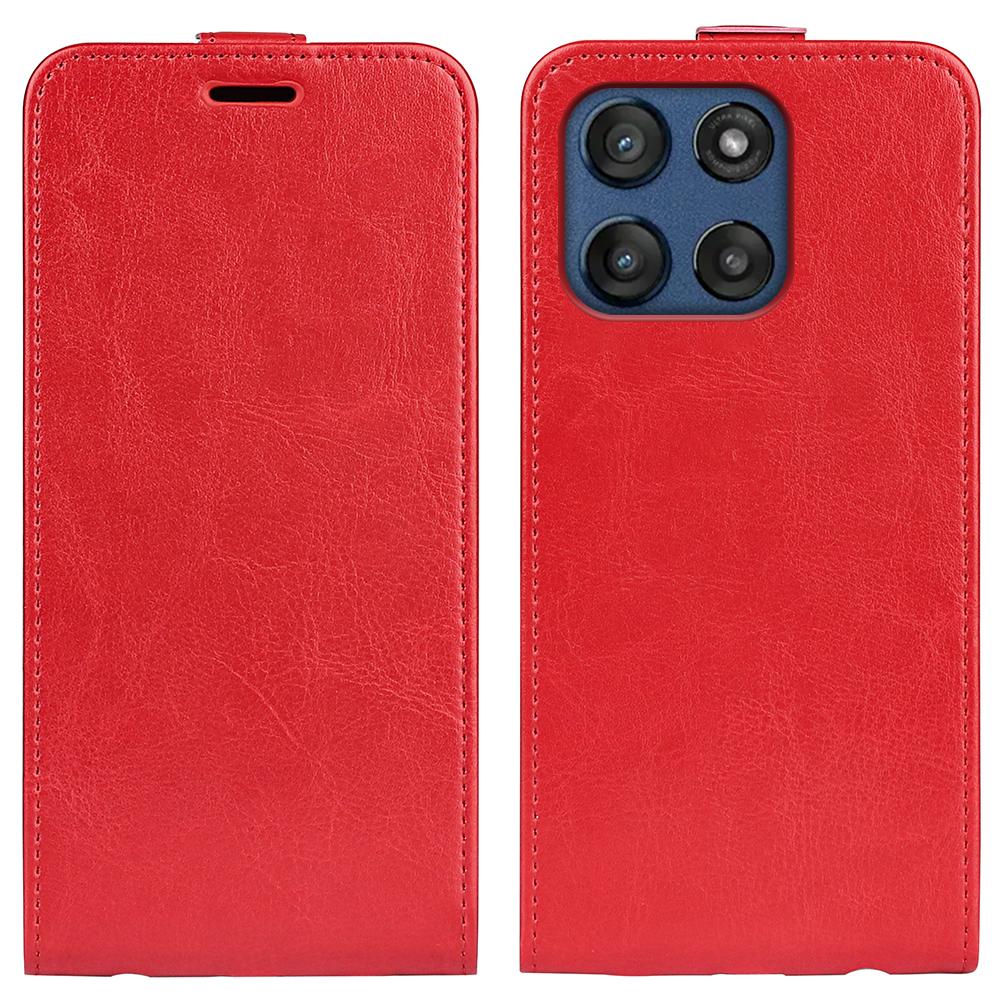 For Motorola Moto G Stylus 5G (2025) Case with Card Slots Vertical Flip Leather Phone Cover