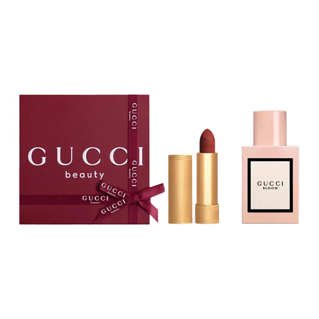 Gucci Bloom EDP With Lipstick Set
