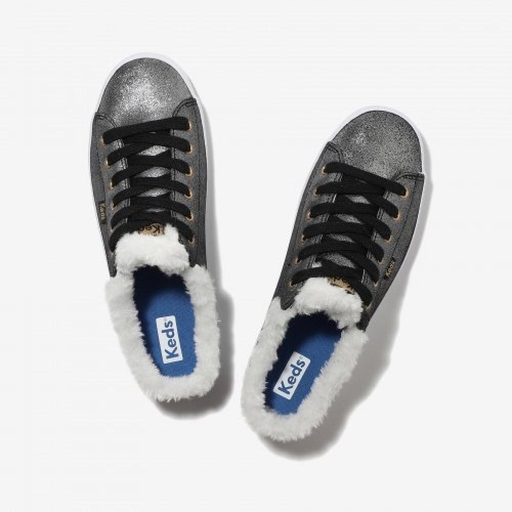 

Мюли KEDS Kickstart Меховые 5TM01774D001 Black Black Black/220