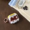 Autumn and winter ins yellow brown flower AirPods 1 generation headset protection for AirPods Pro 1st generation bluetooth headset