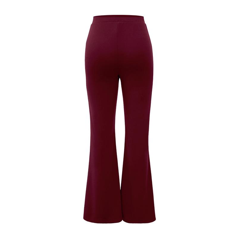 2024 Trendy Casual Flared Trousers: Versatile, Fashionable Wide-Leg Pants for a Chic Commute