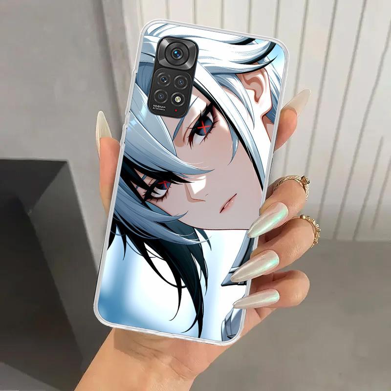 Arlecchino Genshin Impact Phone Case for Xiaomi Redmi Note 15 14 14S 13 12S 12 Pro 11S 11 Plus 11T 11E 10S Soft Funda Print Shel