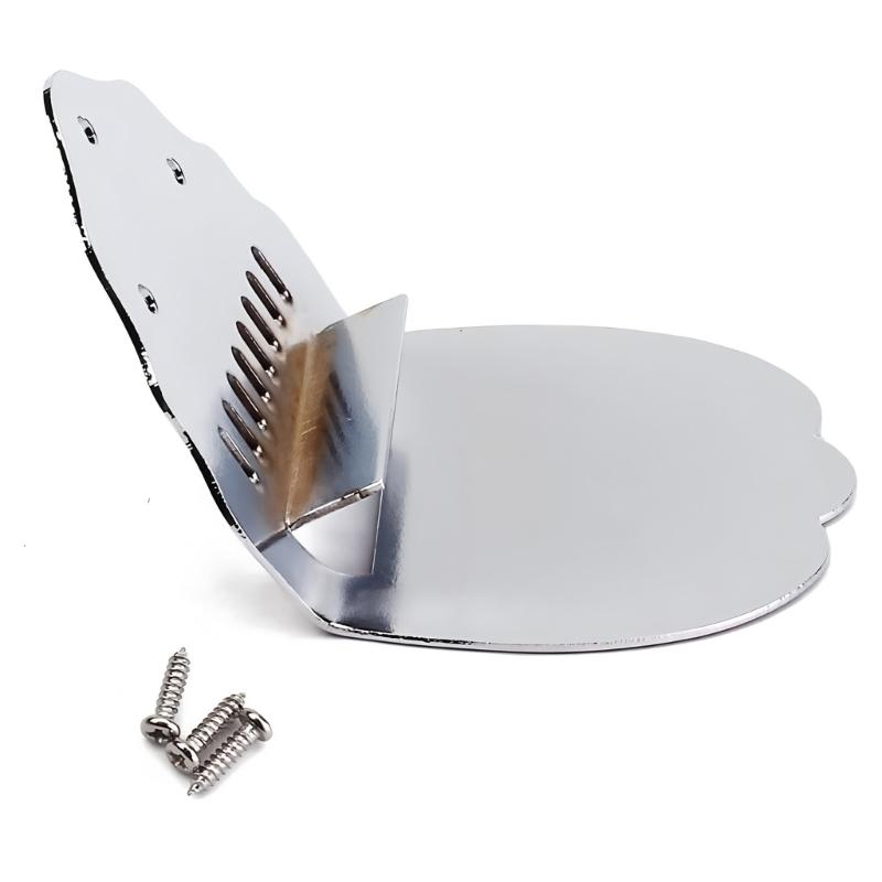 Good Quality Mandolin Tailpiece Metal Improves Sound Clear String Stability Easyly String Replacement