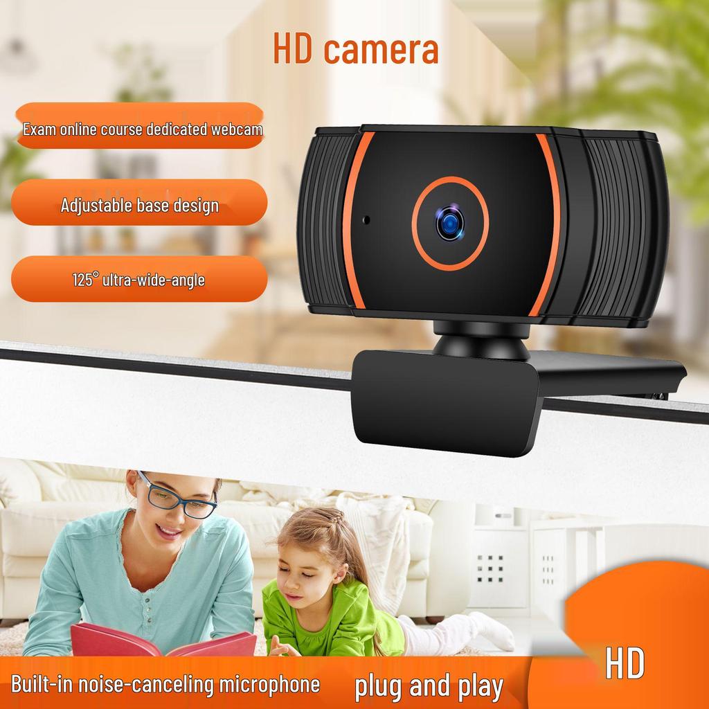 USB Camera with 720P/1080P/2K Resolution for Online Classes and Meetings, Featuring Optical Image Stabilization