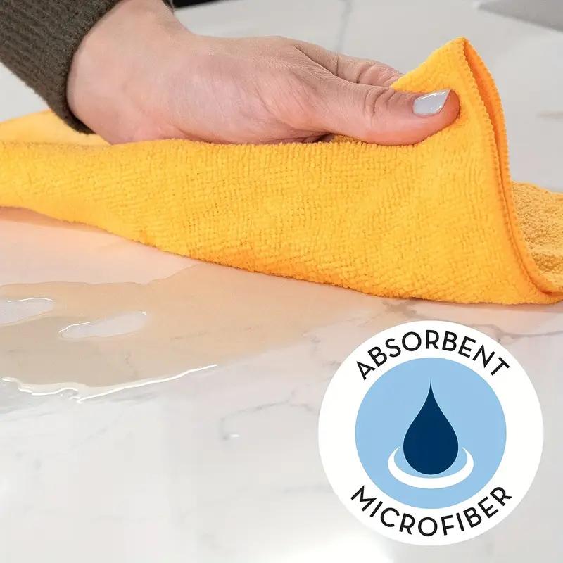 Thickening Microfiber Cleaning Cloth Multifunctional Car Wash Cloth Anti-grease Wiping Rags Household Towels Super Absorbent