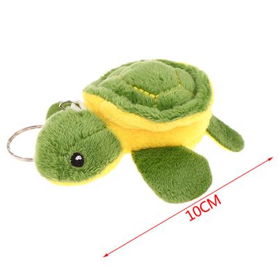 Poupée en peluche tortue mignonne de 10Cm, jouet en peluche doux, porte-clés, décor de sac, pendentif, cadeau pour enfant