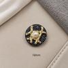 Decorative Sewing Buttons Faux Pearl Inlay Glitter Metal For Coat Jumper Cardigan Dress Round Buttons Diy Project