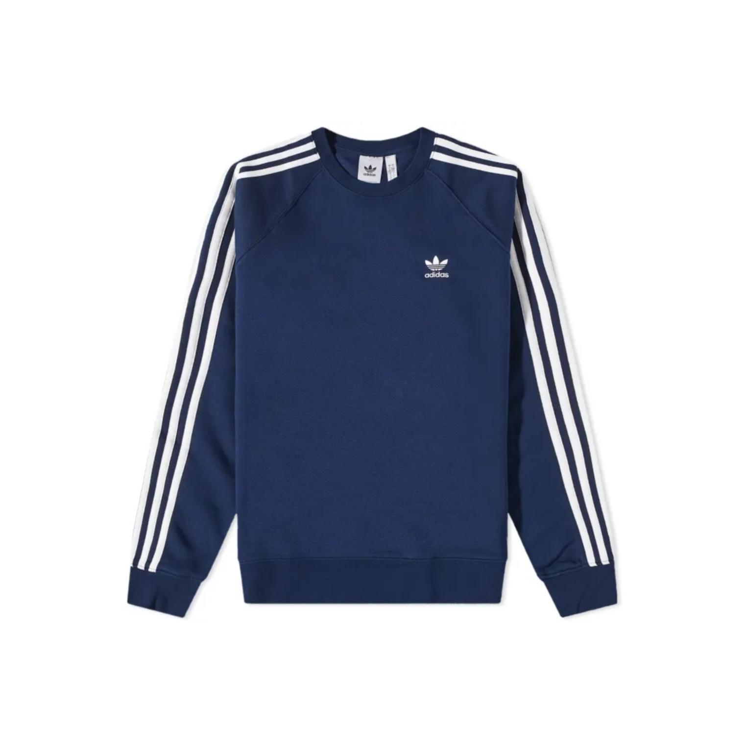 

Adidas Originals Adicolor Classics Толстовка с логотипом в стиле колор-блок с тремя полосками Мужская толстовка Ночной индиго IM4515 M