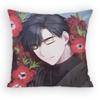 Alien Stage Ivan Pillow Case Antidustmite Pillowcase Invisible zipper silky short plush Sofa cushion cover