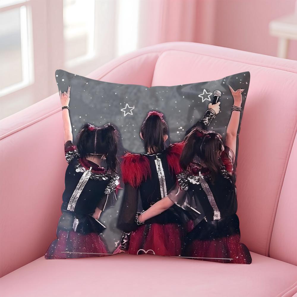 Girlgroup Metal BBBabymetal Kissenbezug Kissenbezug Weiches Hautfreundliches Gewebe Komfort Verdeckter Reißverschluss