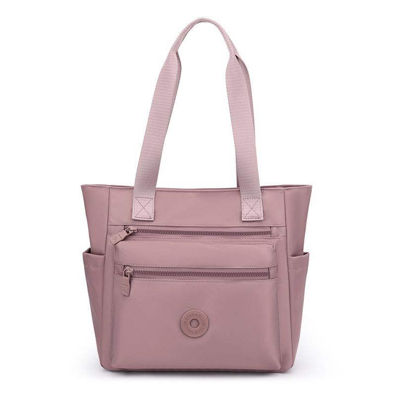 Women's Bag Multi-Color Shoulder Bag Lightweight Nylon Bag Large Capacity Multi-Pocket Handbag