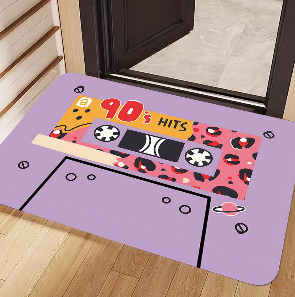 Area Rugs Non-Slip Carpets for Home Living Room Kitchen Bedroom Rug Machine Washable Floor Mat Rugs for Bedroom Carpets 40x60cm