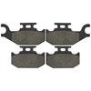 Cyleto Motorcycle Front Brake Pads for Suzuki LTA 400 F 750 Kingquad LTF 400 08-16 LTA 450 X 07-10 LTA 500 09-16 LTA 700 05-07
