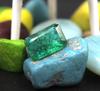 5.35 Carat A One Quality Emerald Shape Green Emerald Colombia Certified Gemstone SN59