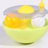 Cat Teaser Stick with Bell Removable Turntable Interactive Toy Easy to Clean for Indoor Kittens Pet Playtime Fun