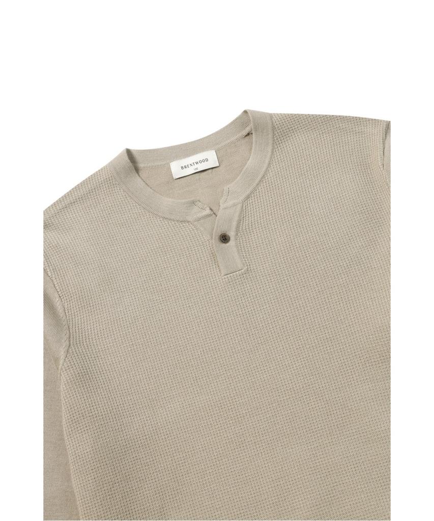 BRENTWOOD [Essentials] Washable Henley Neck Sweater Brwax26231Bex