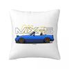 Mazda Miata Mx5 1990 Red Square Pillowcase Cushion Cover Pillow Case Throw Pillow Cover for Home Bedroom Car