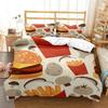 Cartoon Cute Print Digital Print Polyester Bedding Sets Boys Covers Boys Bed Linen Set Teens Bedding Set